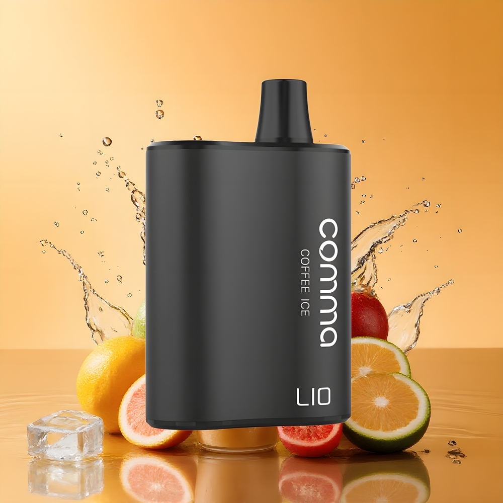 LIO COMMA 5000 Puffs Nagykereskedés Magyarország Type-C Kávé Jég Eldobható vape