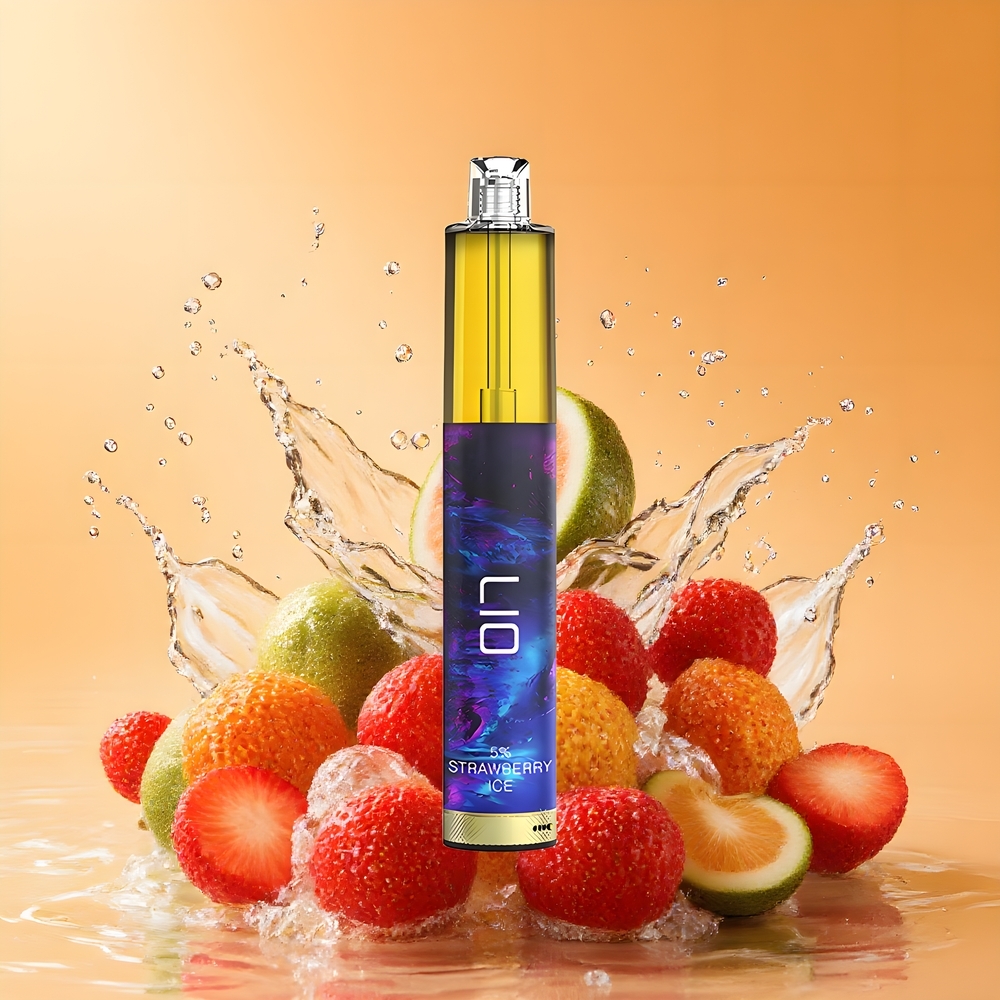 LIO Max Mesh 3000 Puffs Eldobható Vape Eperjég 10 mL Nagykereskedés Magyarország