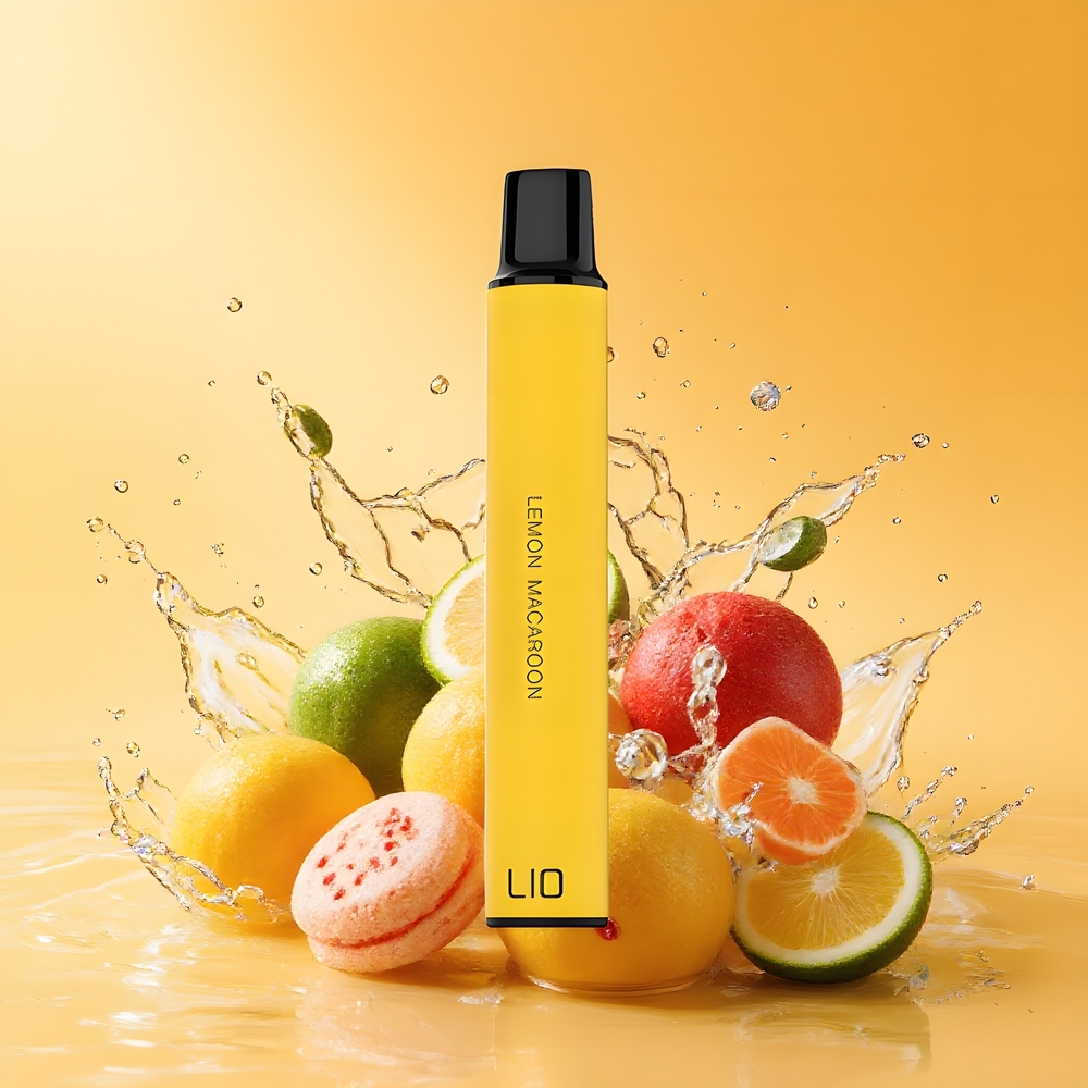 LIO Mini 600 Puffs Eldobható Vape Citrom Macaron 400mAh Nagykereskedés Magyarország