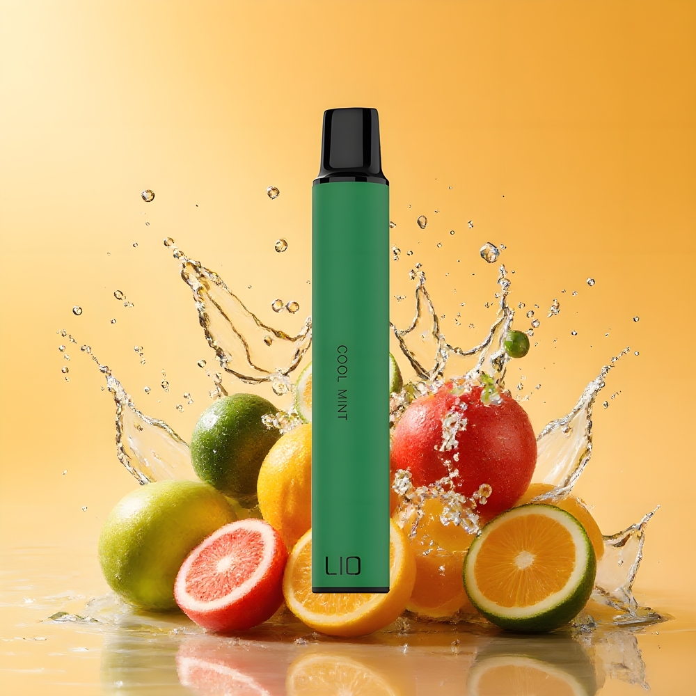 LIO Mini 600 Puffs Eldobható Vape Friss Fodormenta Nagykereskedés Magyarország 400mAh