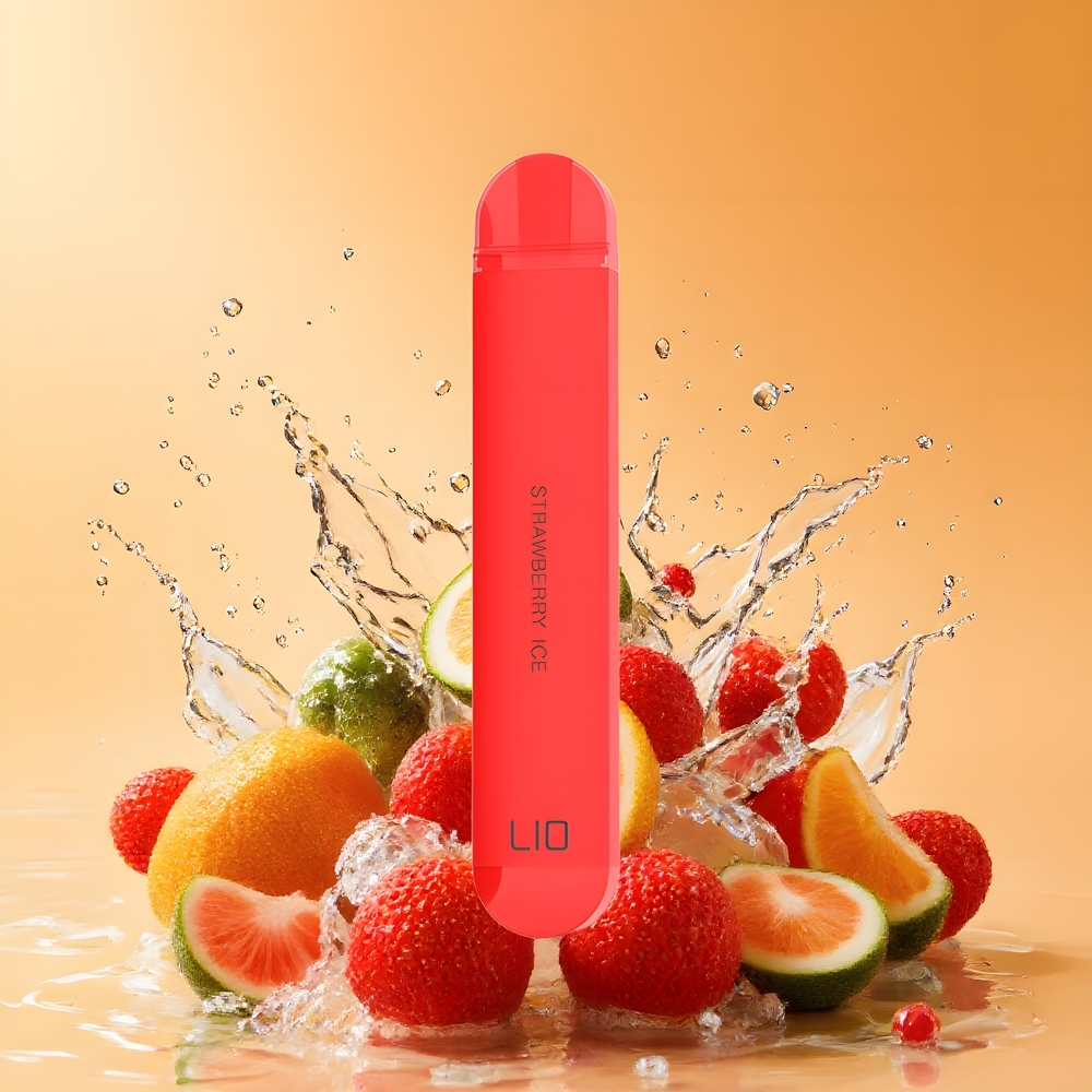 LIO NANO X 600 Puff Eldobható Vape Eperjég Alumínium Ötvözet Nagykereskedés Magyarország