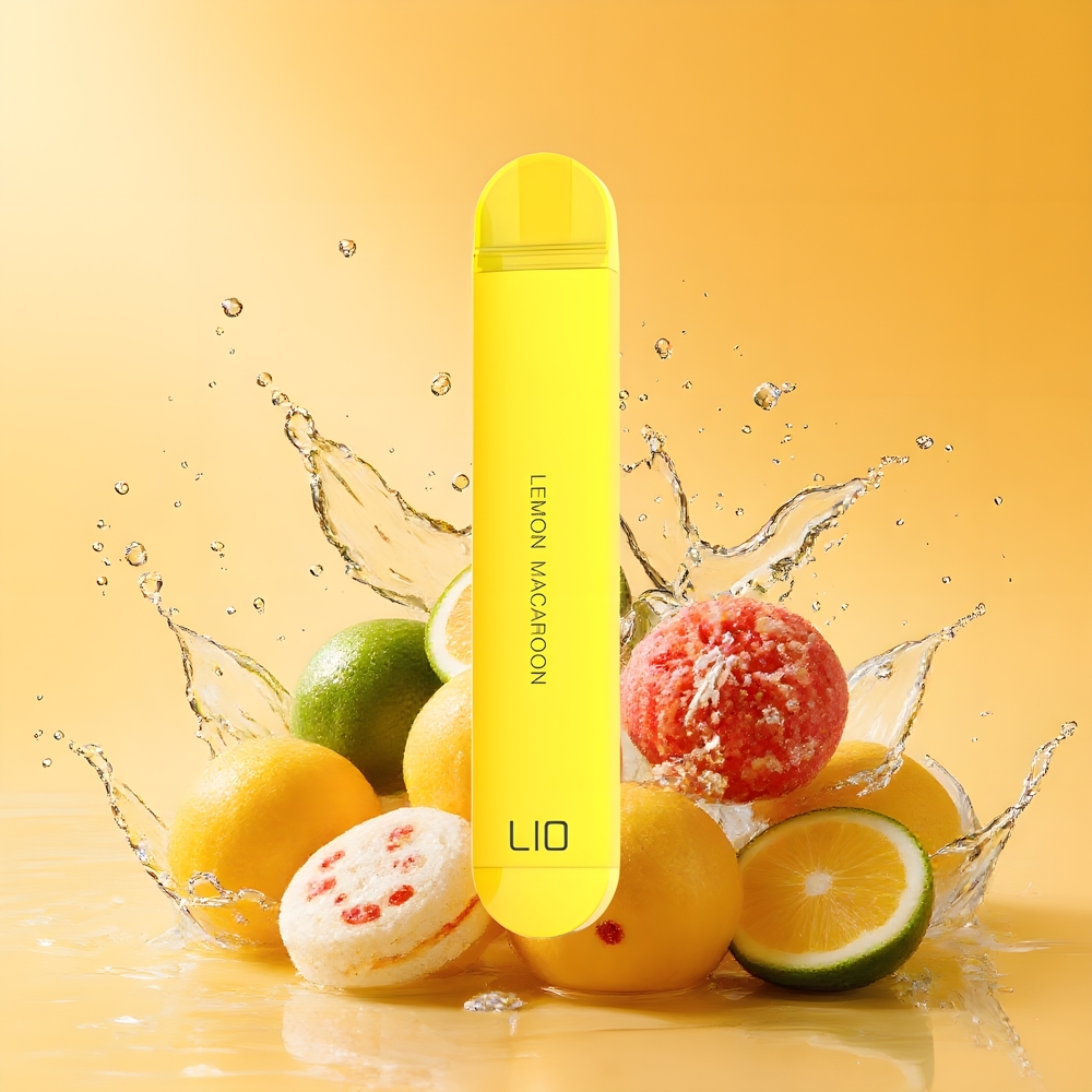LIO NANO X 600 Puffs Eldobható Vape Citrom Macaron 500mAh Nagykereskedés Magyarország