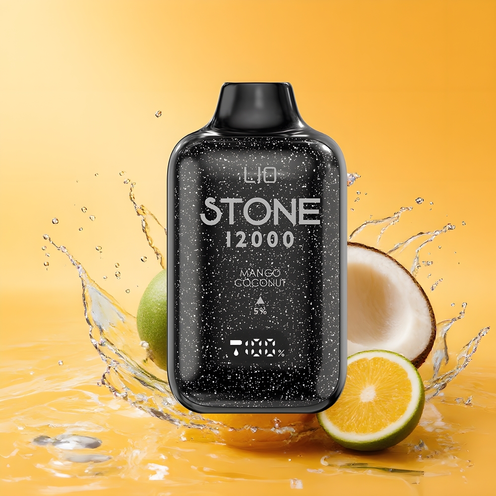 LIO Stone 12000 Puffs 18ML Eldobható Vape Mango Kókusz Nagykereskedés Magyarország