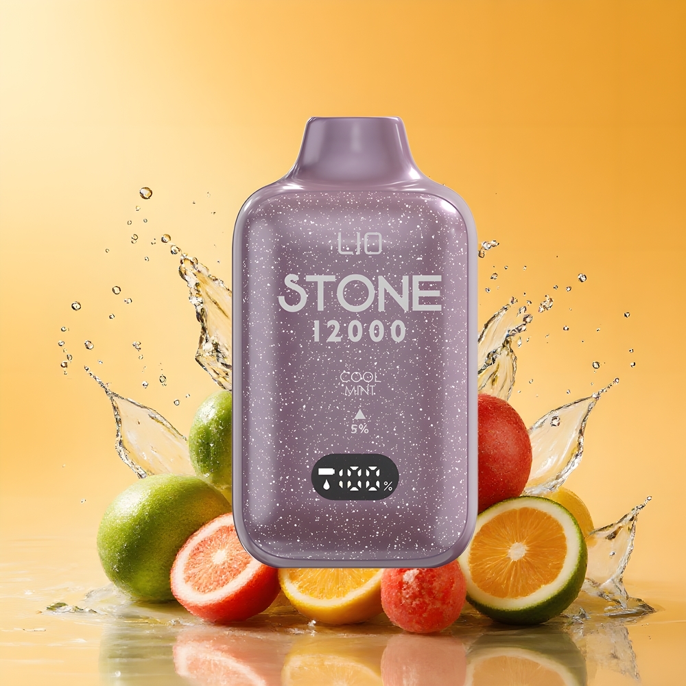 LIO Stone 12000 Puffs Eldobható Vape Hűvös Menta 18ML Nagykereskedés Magyarország