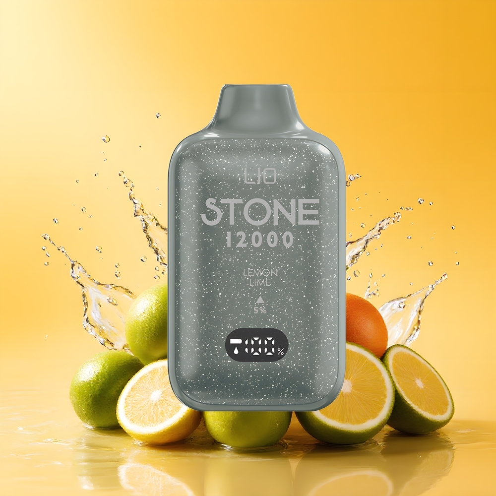LIO Stone 12000 Puffs Nagykereskedés Magyarország 18ML Citrom Lime Eldobható Vape