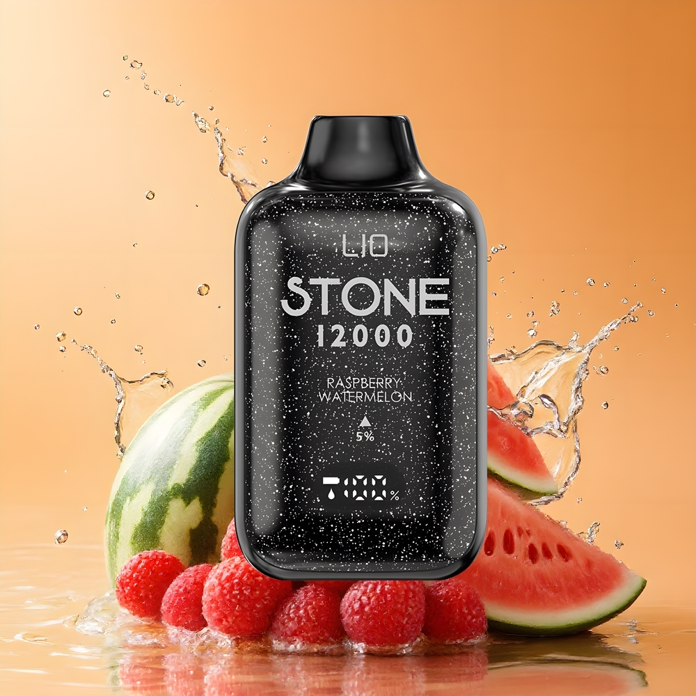 LIO Stone 12000 Puffs Nagykereskedés Magyarország 18ML Málna Görögdinnye