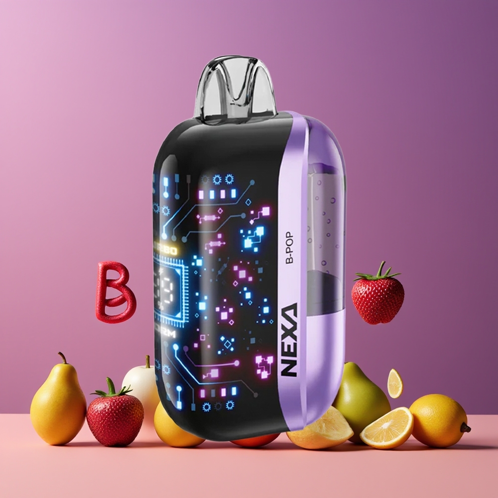 NEXA Ultra 50000 Puffs B-Pop Nagykereskedés Magyarország 3d Képernyős Típus-C Töltés