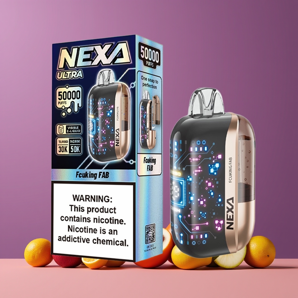 NEXA Ultra 50000 Puffs Nagykereskedés Magyarország 20ml Prefilled Fcuking Fab