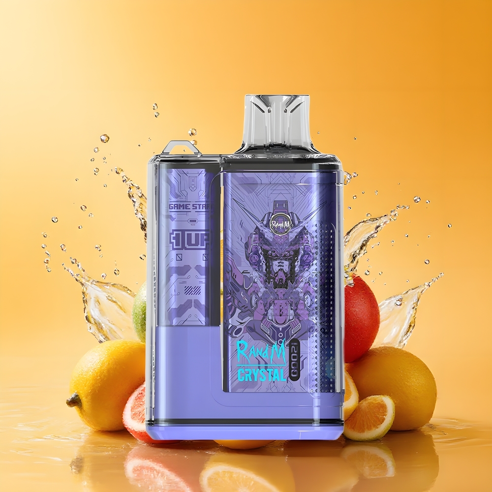 RandM Fumot Crystal 12000 Puff Nagykereskedés Magyarország RGB Lámpák Fruity Fusion