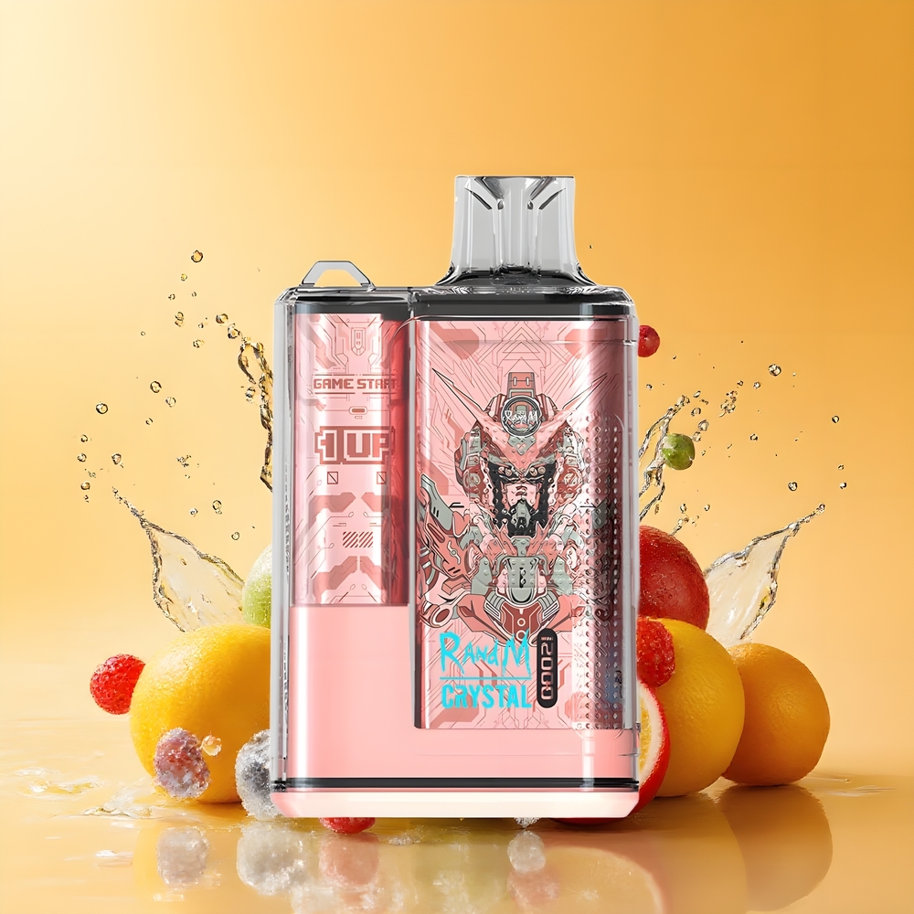 RandM Fumot Crystal 12000 Puffs RGB Lámpás Eldobható Vape Szivárványos Édesség Nagykereskedés Magyarország