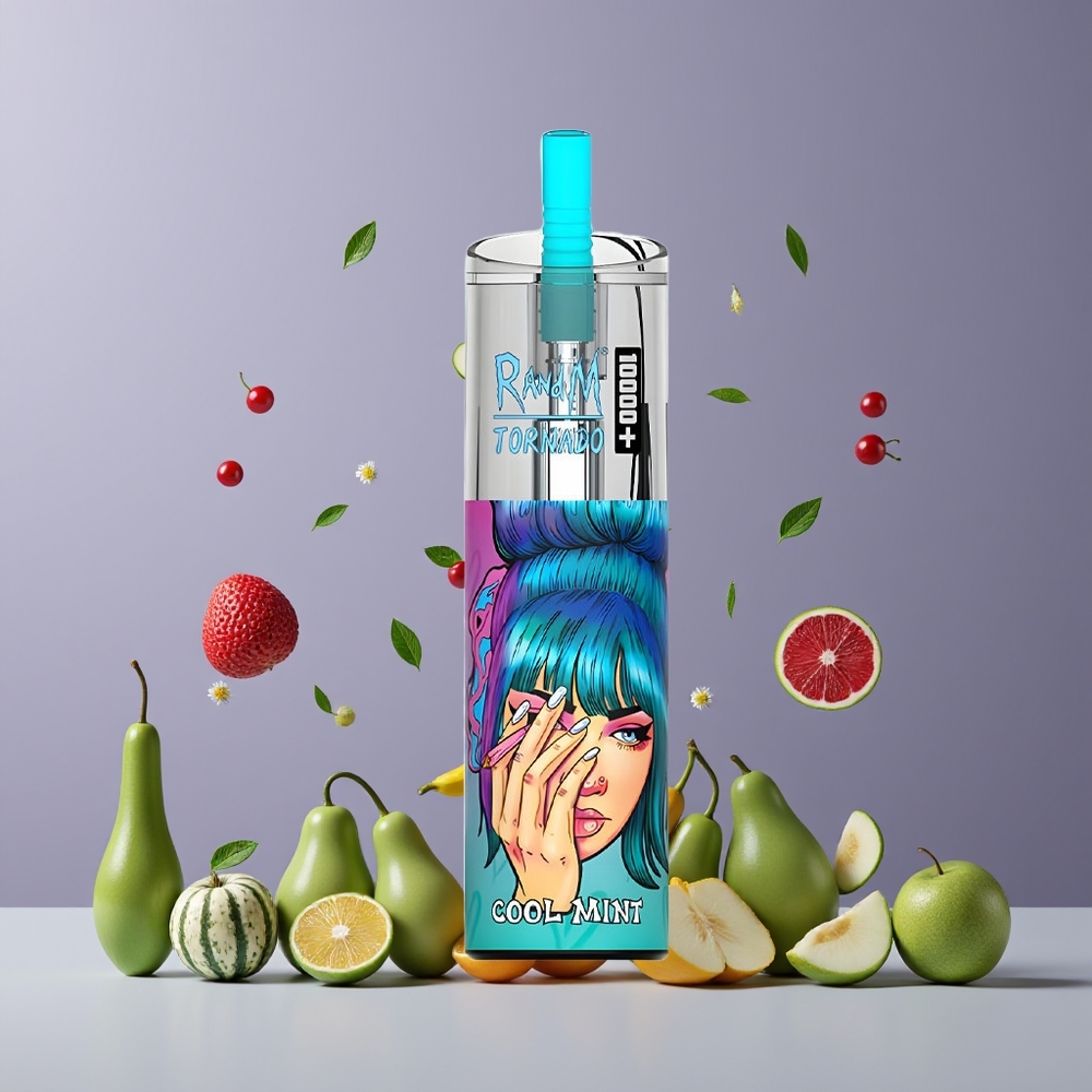 RandM Fumot Original Tornado 10000 Plus Eldobható Vape Hűvös Menta Nagykereskedés Magyarország Mesh Coil