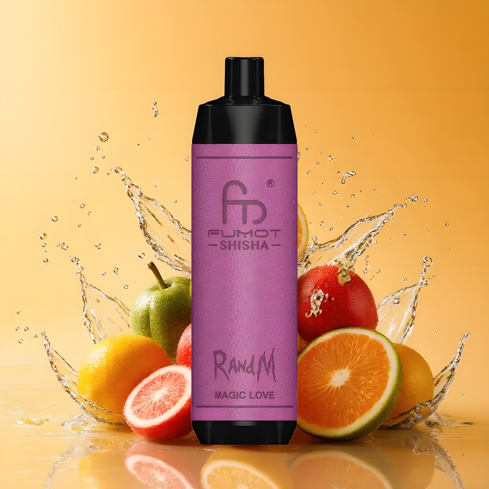 RandM Fumot Shisha 10000 Puffs Nagykereskedés Magyarország 18ml e-liquid Mágikus Szerelem