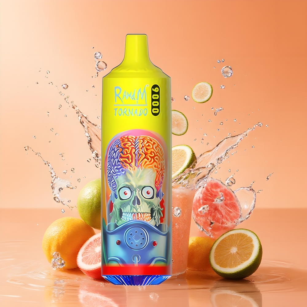 RandM Fumot Tornado 9000 Puffs 18 mL Nagykereskedés Magyarország Rózsaszín Limonádé