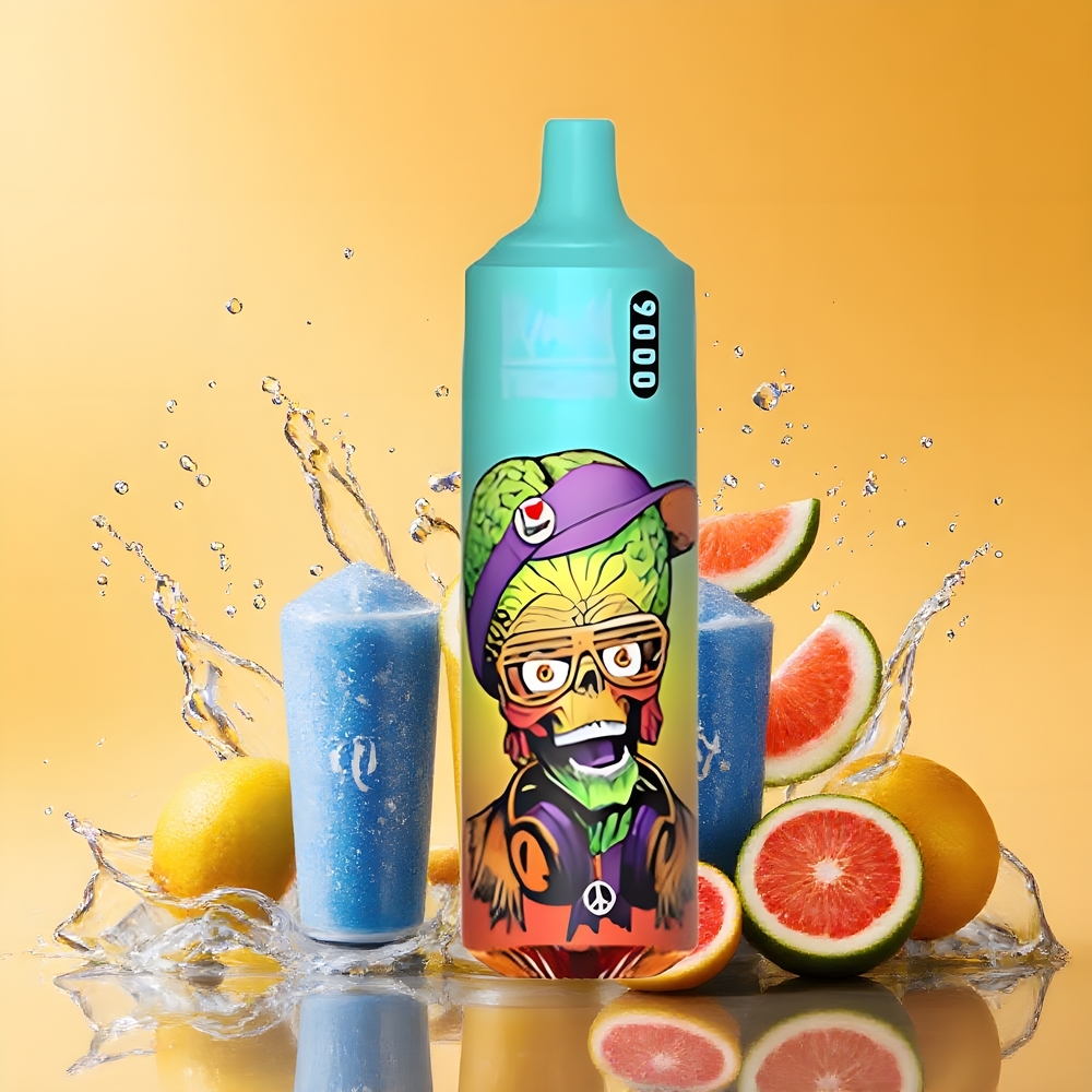 RandM Fumot Tornado 9000 Puffs Eldobható Vape Kék Jég Nagykereskedés Magyarország