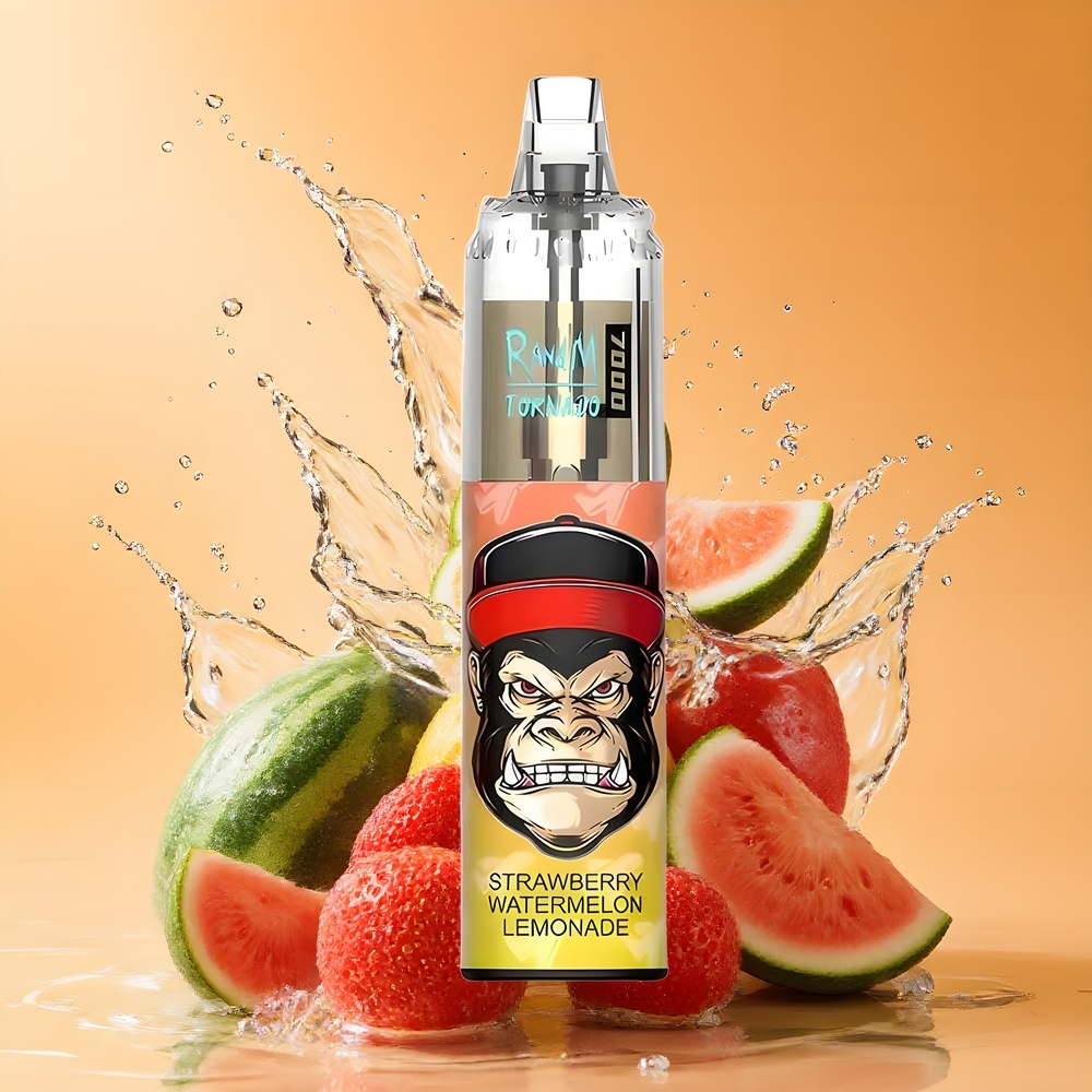 RandM Fumot Tornado 7000 Nagykereskedés Magyarország Eper Dinnye Limonádé Mesh Coil