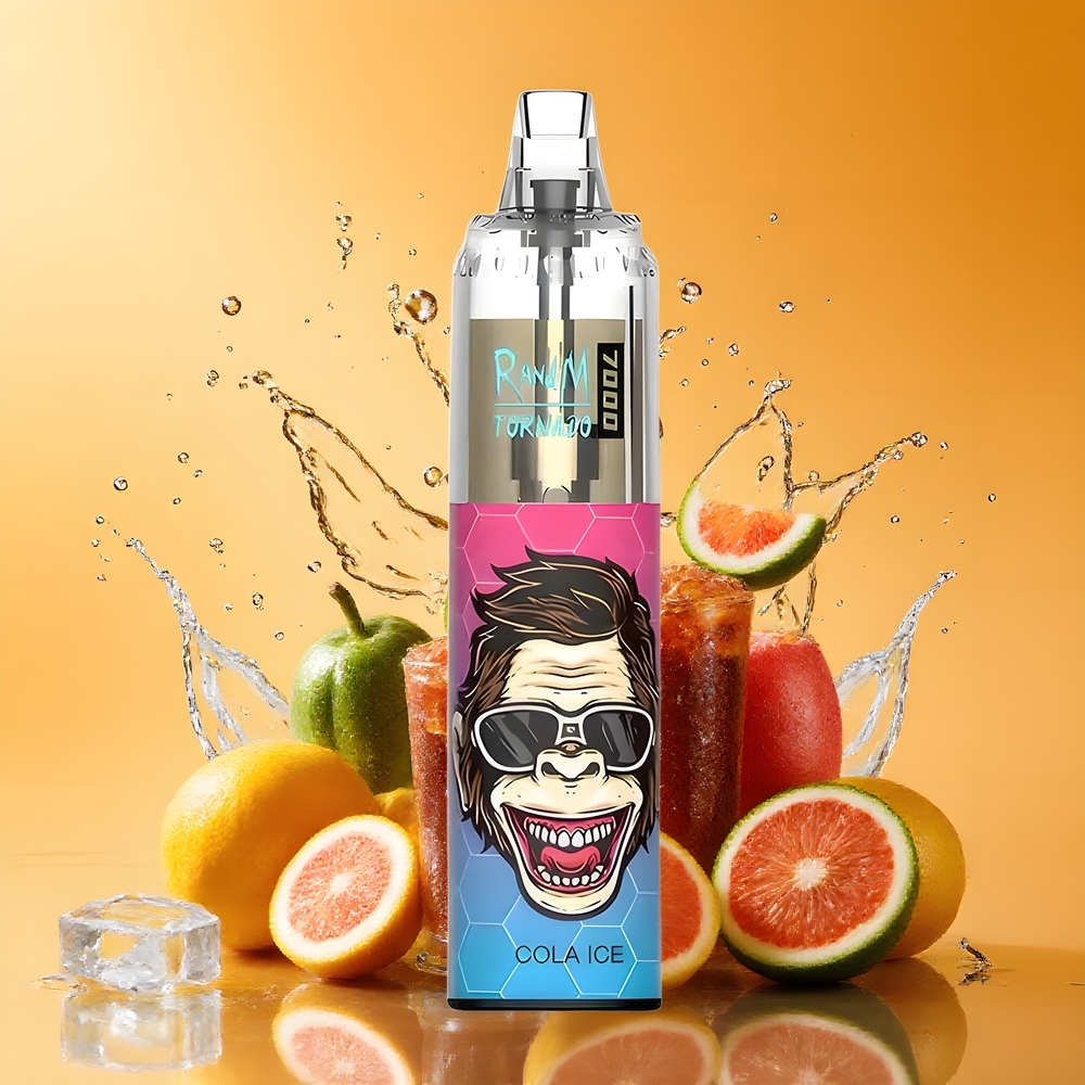 RandM Fumot Tornado 7000 Nagykereskedés Magyarország Mesh Coil Air-Adjustable Cola Jég