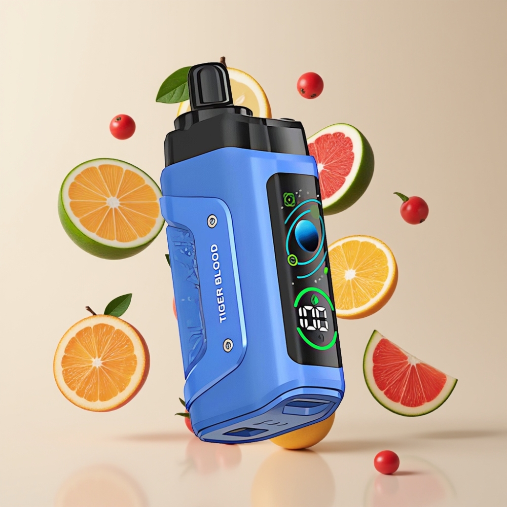 Razz Bar 45000 Puffs 1.0 Ohm Mesh Coil Eldobható Vape Tigrisvér Nagykereskedés Magyarország