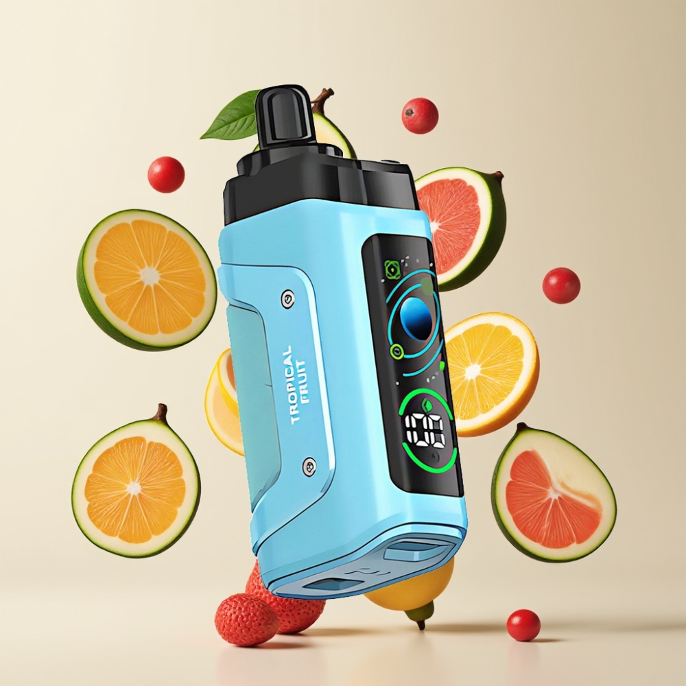 Razz Bar 45000 Puffs Mesh Coil Eldobható Vape Trópusi Gyümölcs Nagykereskedés Magyarország