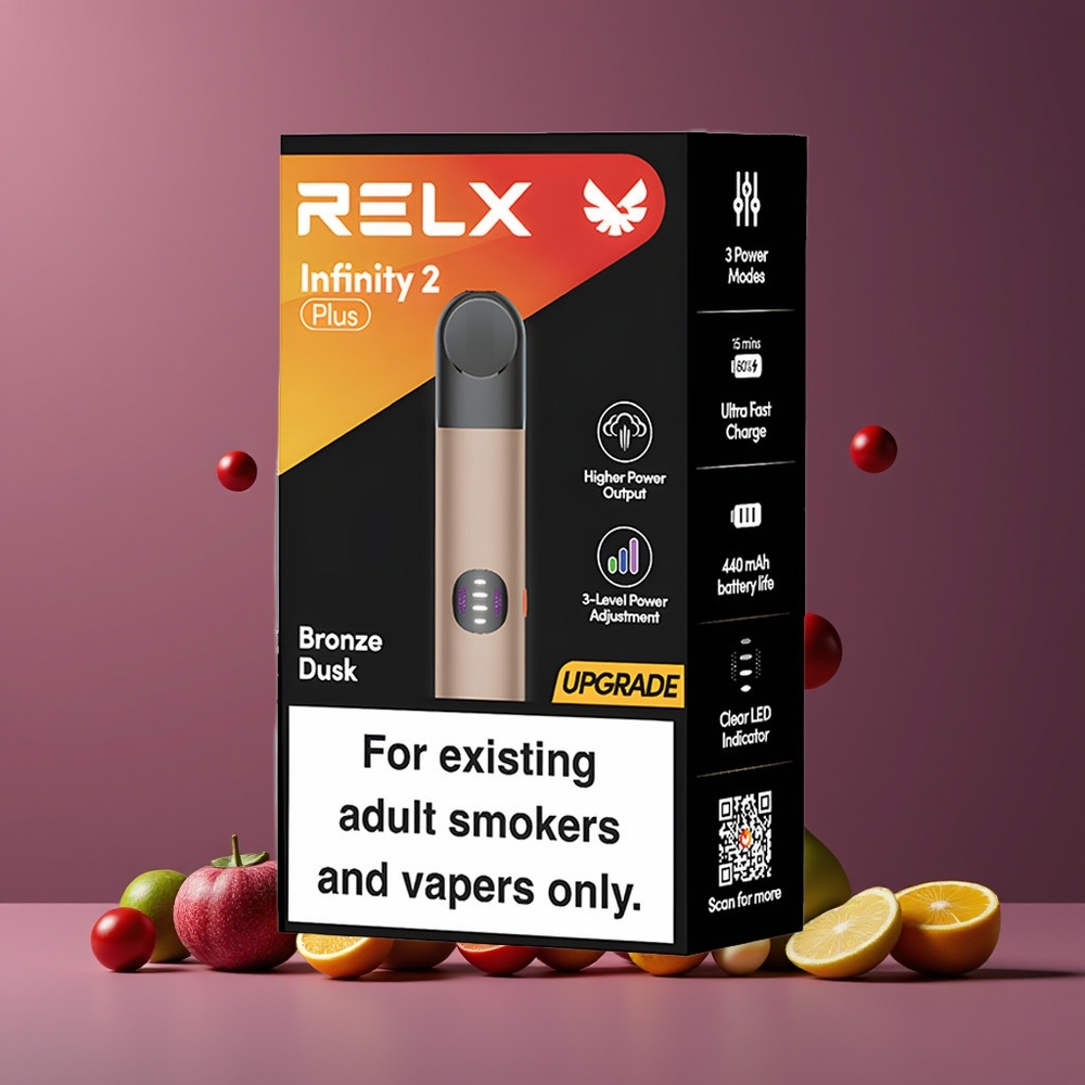 RELX Infinity 2 Plus Nagykereskedés Magyarország 10W Bronzvár