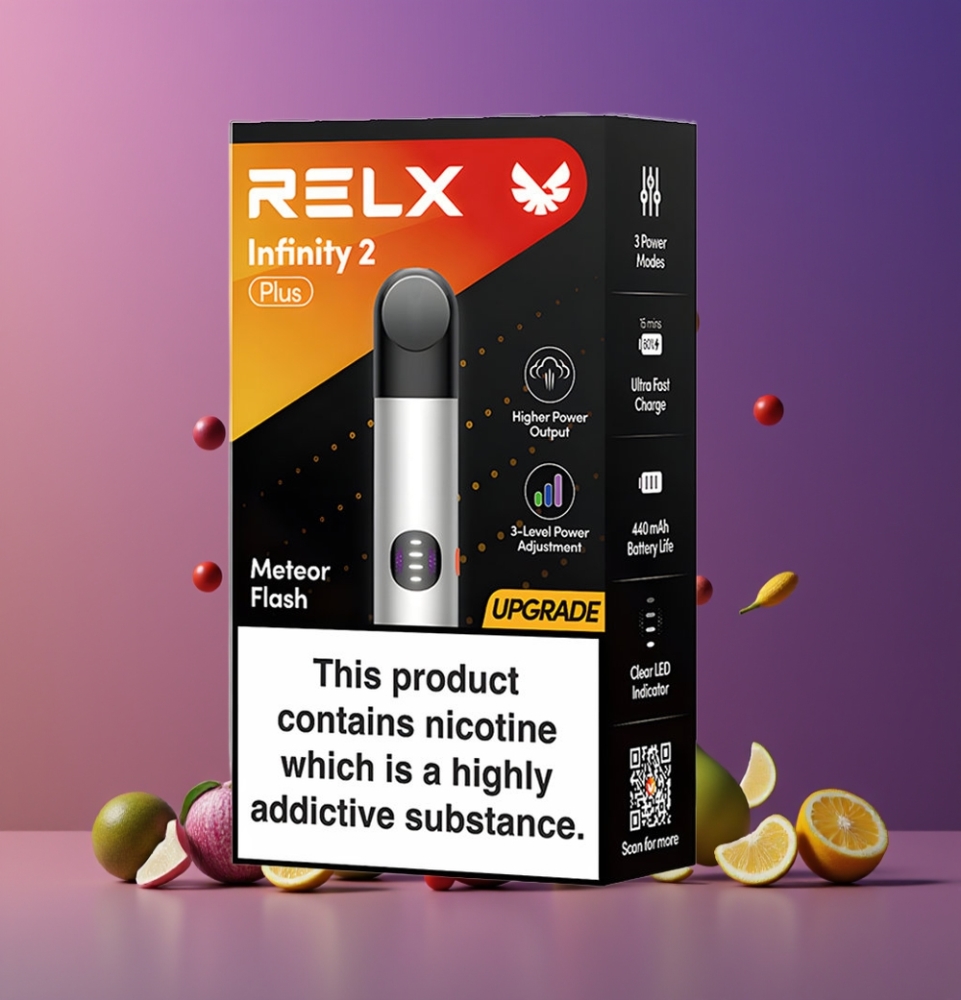 RELX Infinity 2 Plus Nagykereskedés Magyarország 10W Meteor Flash