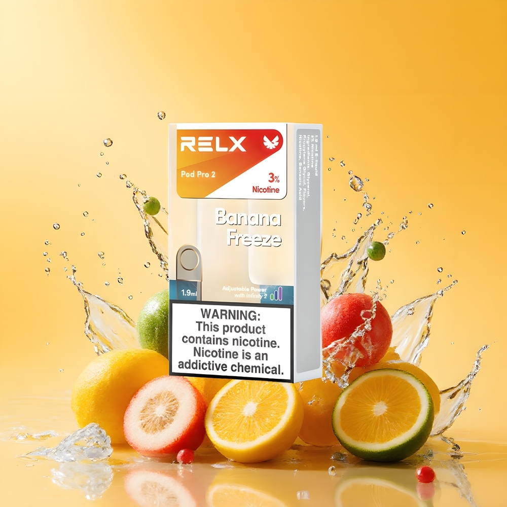 RELX Pod Pro 2 3% Nikotin Banán Fagy Nagykereskedés Magyarország