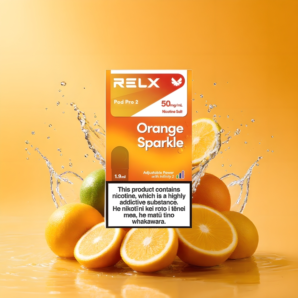 RELX Pod Pro 2 Narancs Fény Nagykereskedés Magyarország 3% 600 Puffs 1.9ml Smooth Mode 6.5W
