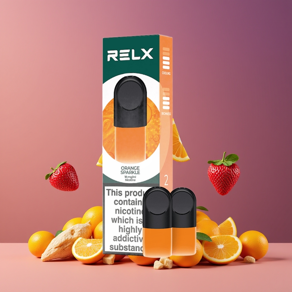 RELX Pod Pro 1.8% Super Smooth Narancs Fény Nagykereskedés Magyarország