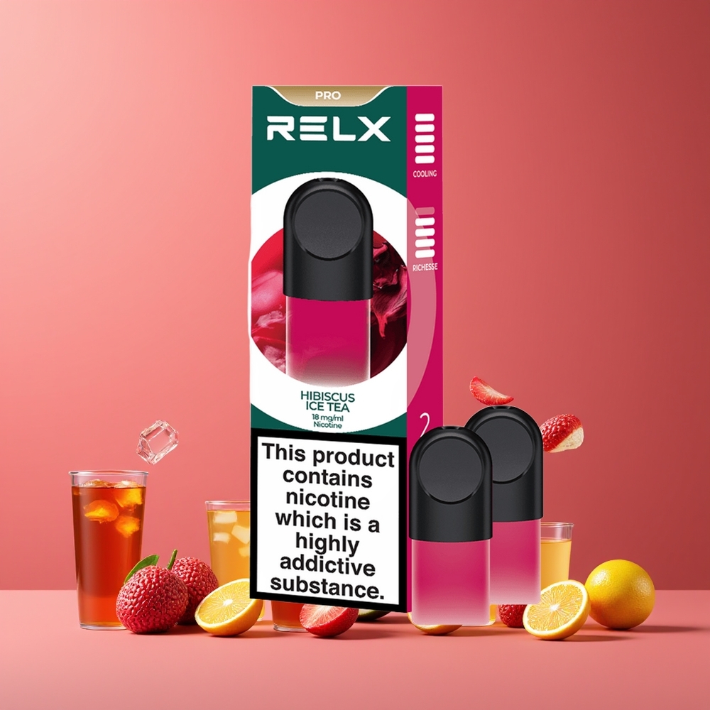 RELX Pod Pro 1.9 Hibiszkusz Jégtea Nagykereskedés Magyarország