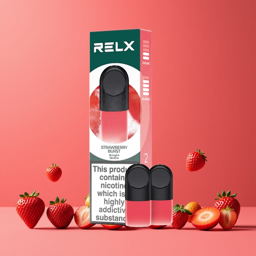 RELX Pod Pro 1.9ml Eper Robbanás Nagykereskedés Magyarország