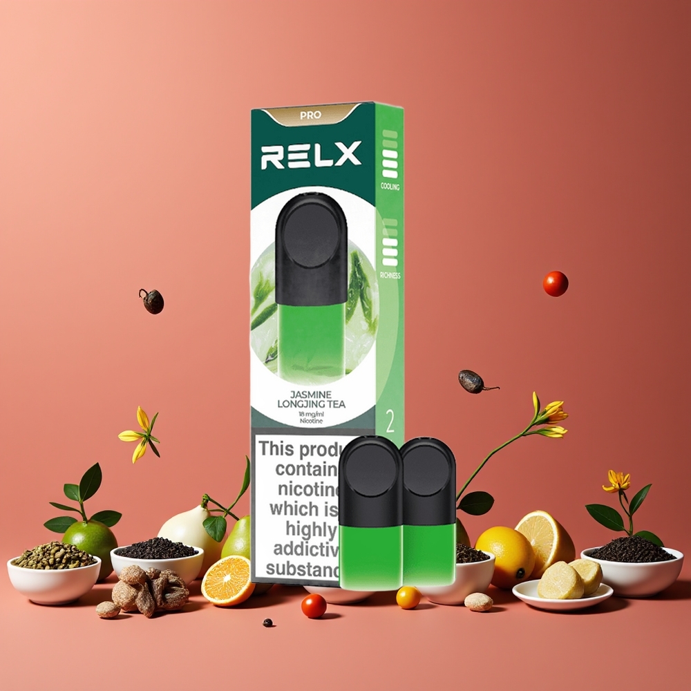 RELX Pod Pro Nagykereskedés Magyarország 1.8% Jázmin Hosszúzsájy Tea