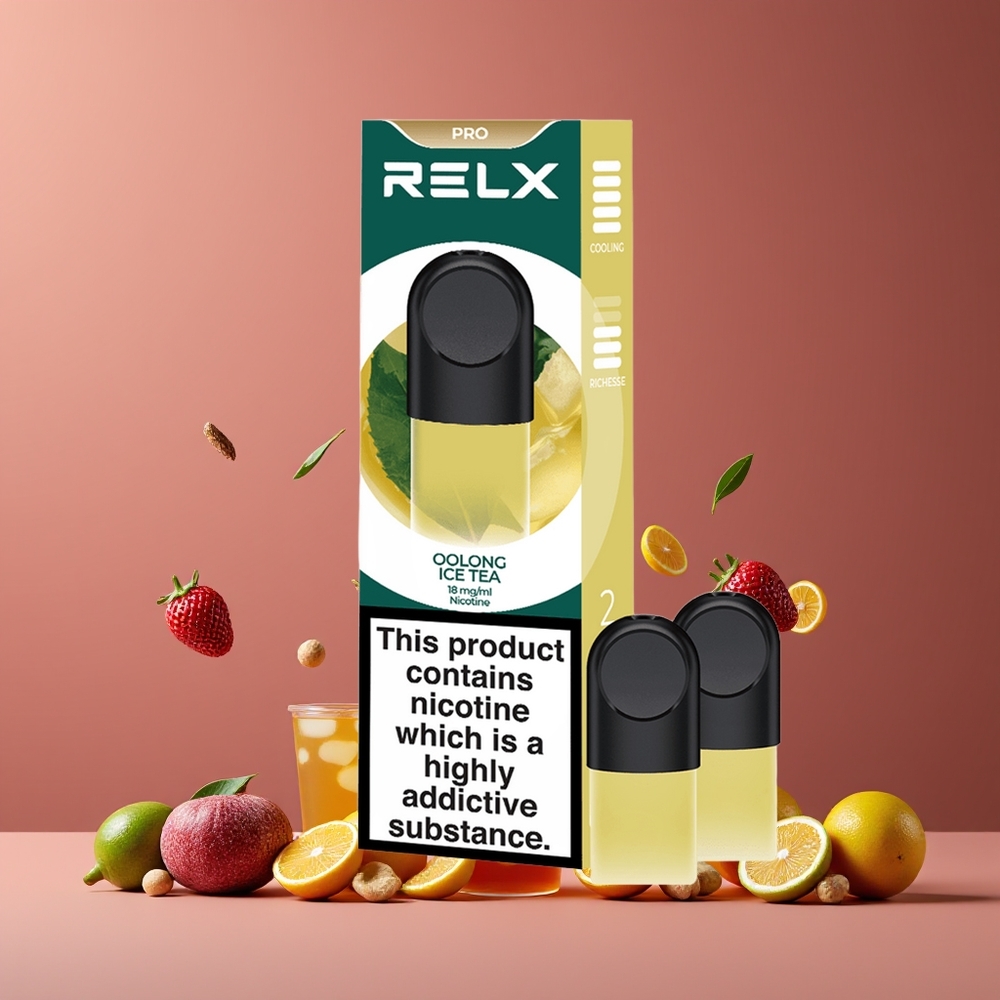RELX Pod Pro Nagykereskedés Magyarország 1.9 ml Finom Íz & Nagyon Sima Oolong Jégtea