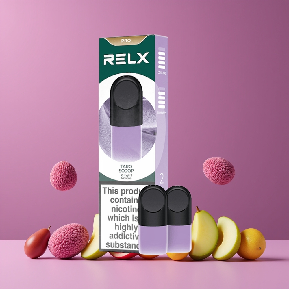 RELX Pod Pro Taro Kanál Nagykereskedés Magyarország 1.8% Super Smooth