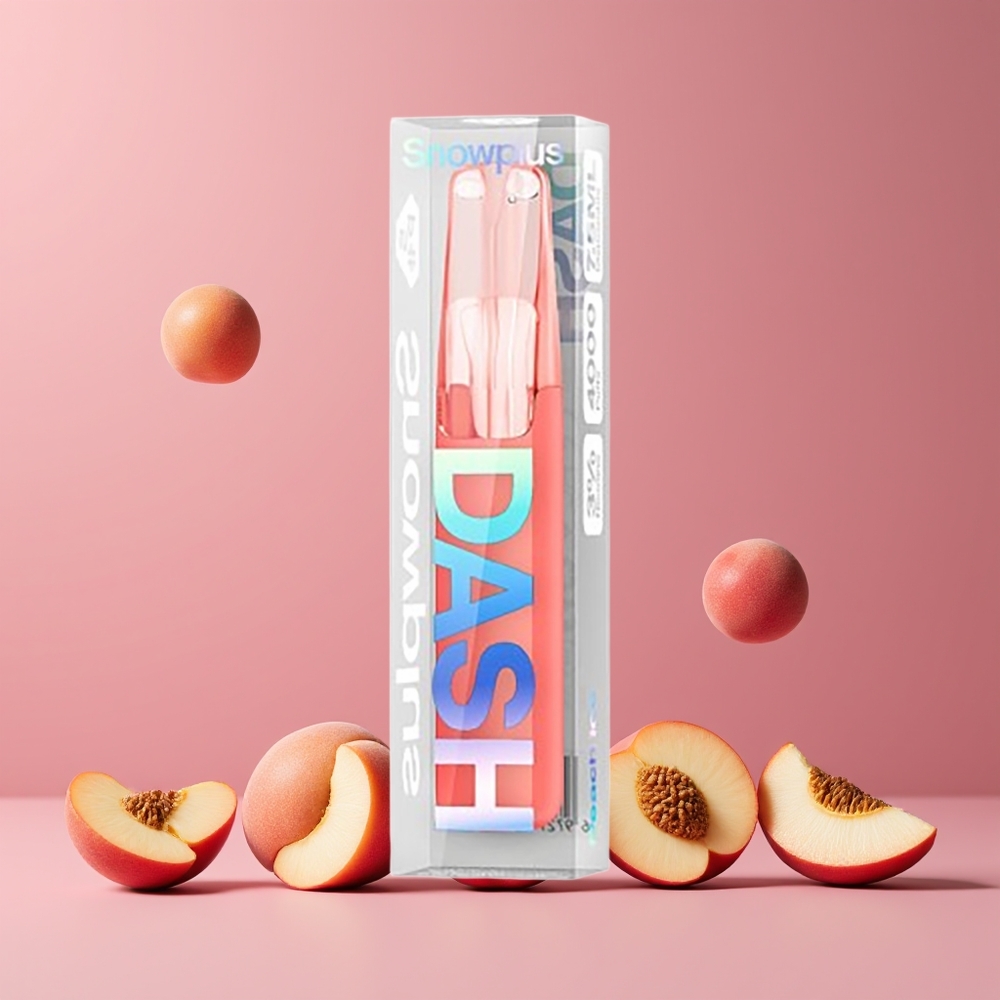 Snowplus Dash 4000 Puffs Nagykereskedés Magyarország 7,5 ml Barackjég Elszívható Eszköz