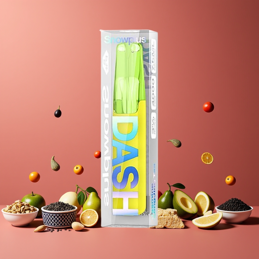 Snowplus Dash 4000 Puffs Nagykereskedés Magyarország 7.5 ml Disposable Jázmin LongJing Tea