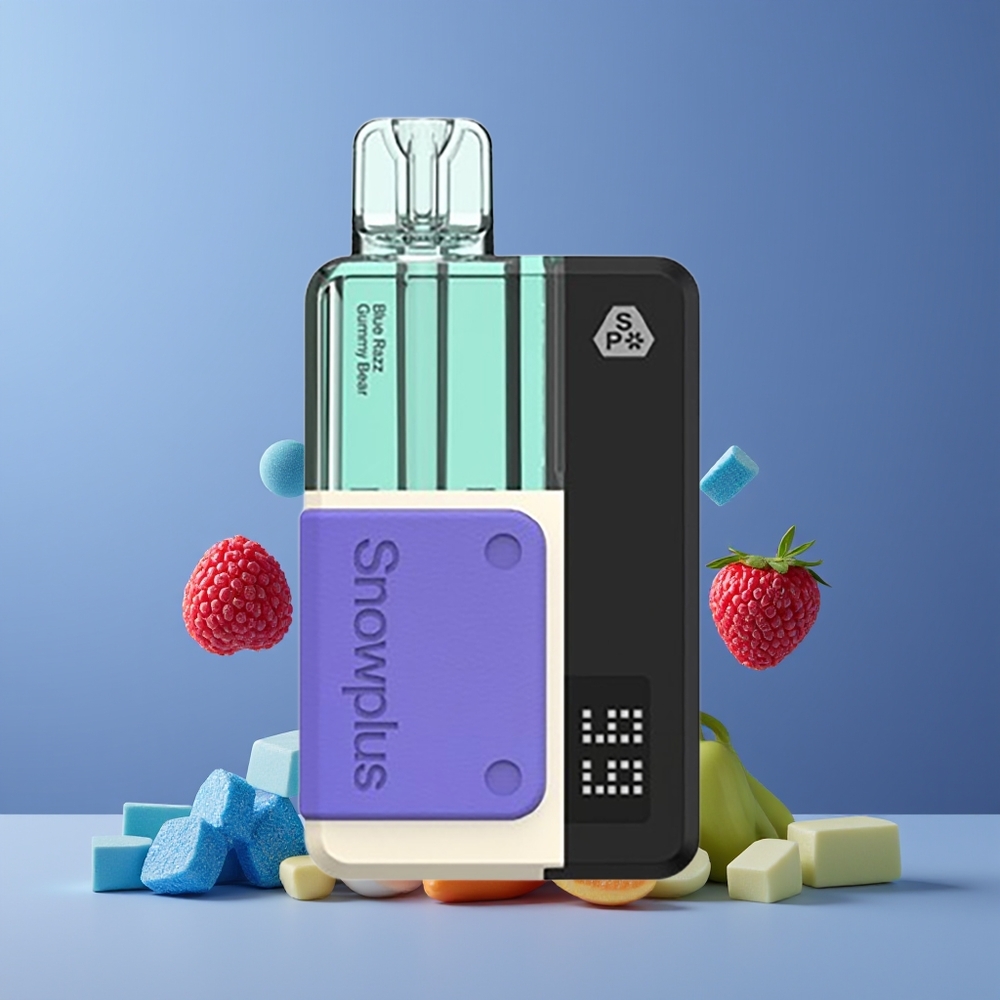 Snowplus Swift 5000 Puffs Duális Mesh Nagykereskedés Magyarország Kék Málna Gumicukor Medve