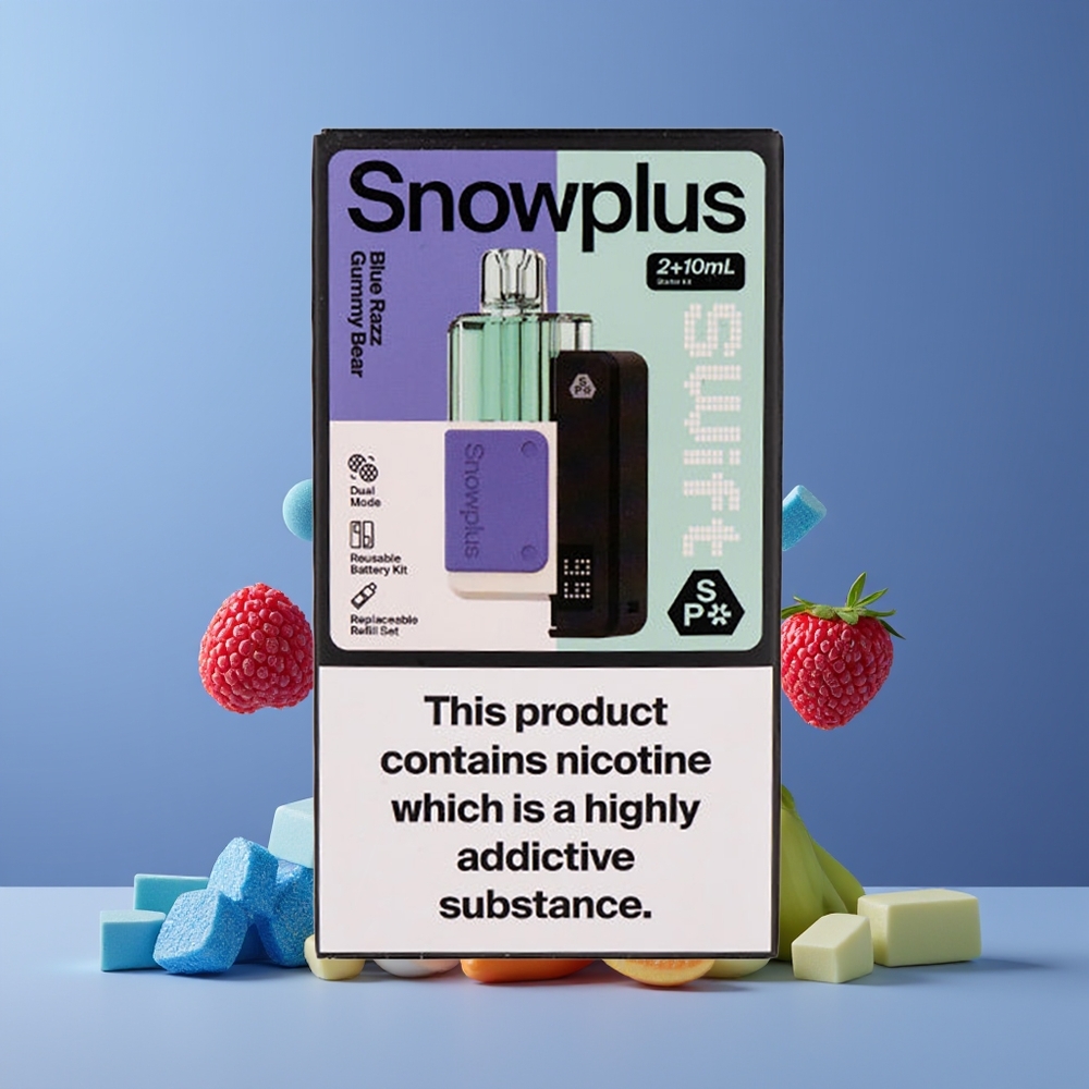 Snowplus Swift 5000 Puffs Duális Mesh Nagykereskedés Magyarország Kék Málna Gumicukor Medve