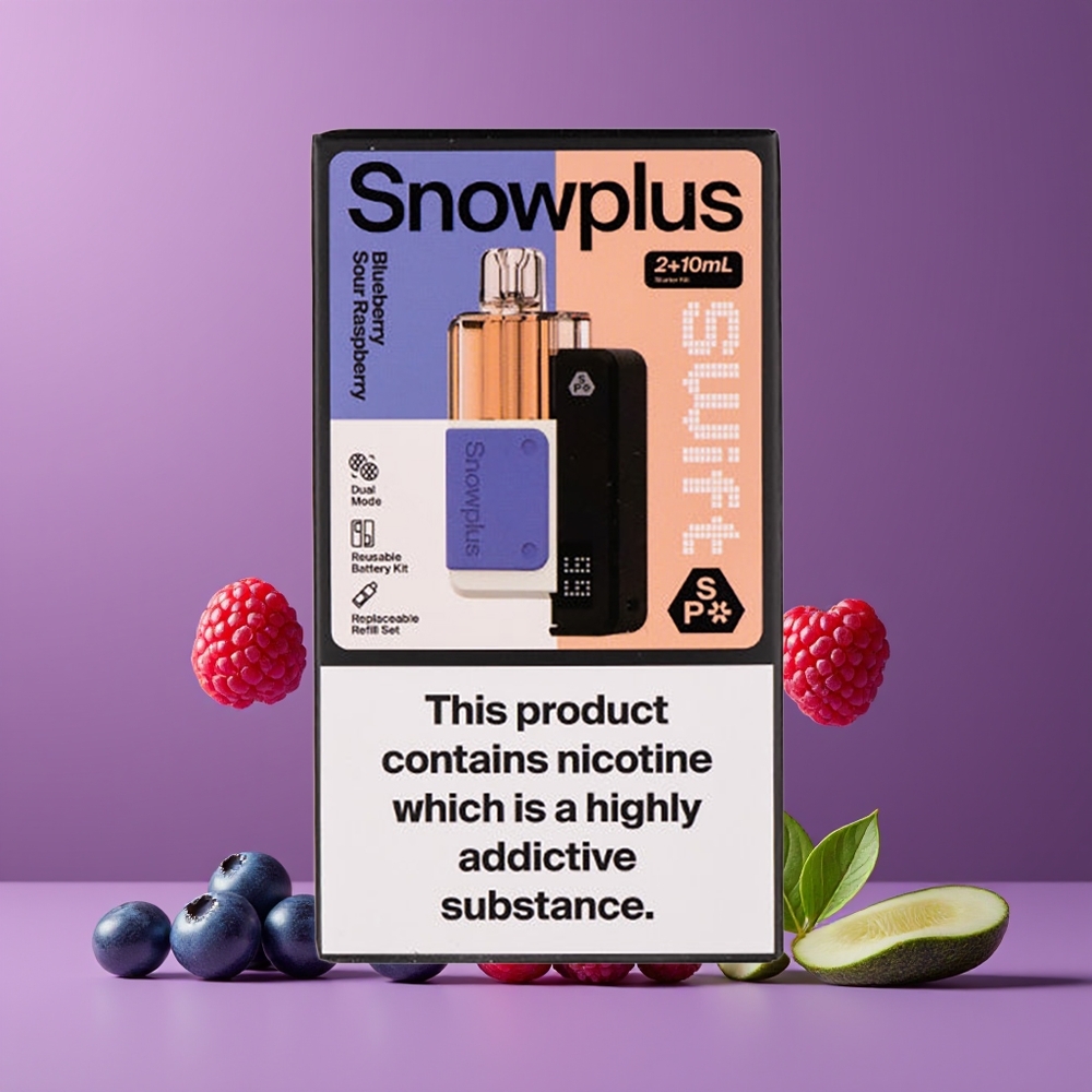 Snowplus Swift 5000 Puffs Duális Mesh Prefilled Pod Készlet Áfonya-Savanyú Málna Nagykereskedés Magyarország