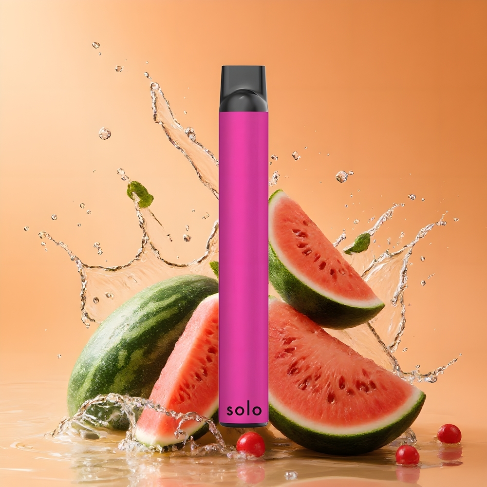 Solo 1000 Puffs Egyszerhasználatos Vape Görögdinnye Menta Nagykereskedés Magyarország Mesh Coil