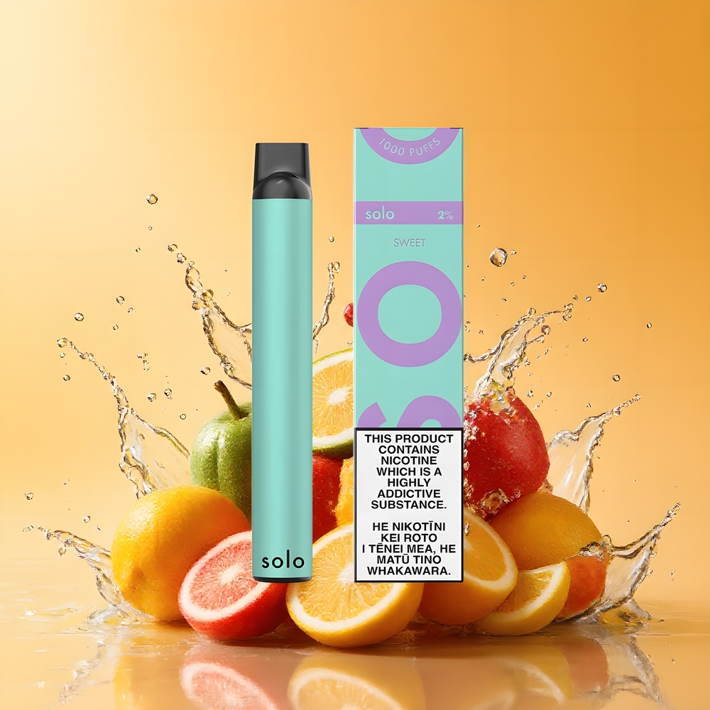 Solo 1000 Puffs Eldobható Vape Édes Nagykereskedés Magyarország Mesh Coil