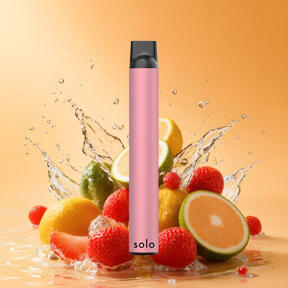 Solo 1000 Puffs Elszívható Eper Menta Nagykereskedés Magyarország Mesh Coil