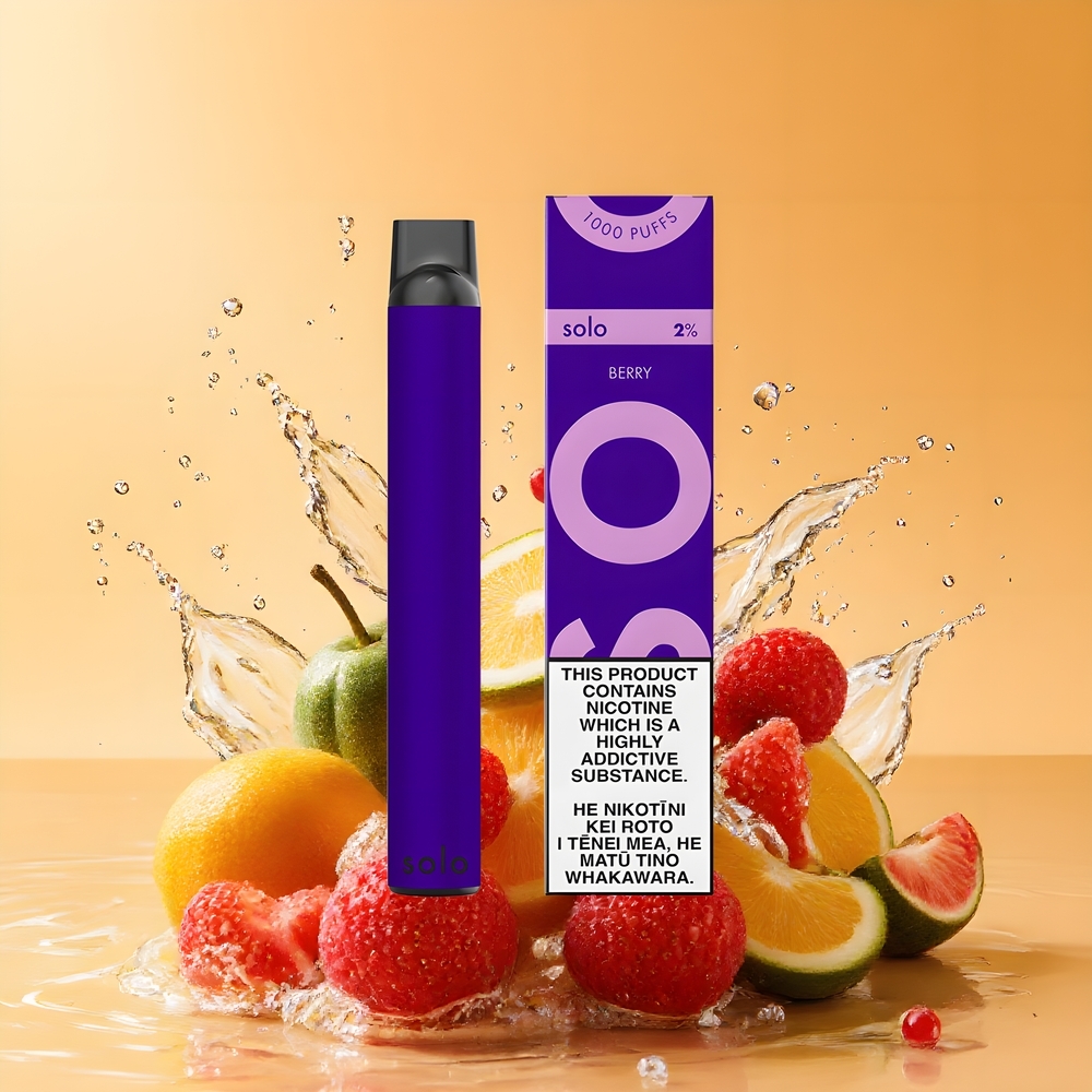 Solo 1000 Puffs Elszívható Vape Bogyós Nagykereskedés Magyarország Mesh