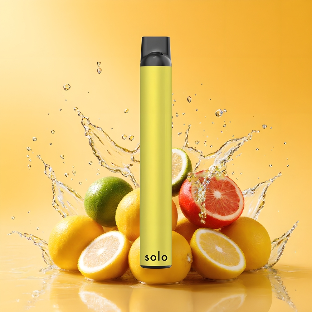 Solo 1000 Puffs Elszívható Vape Citrom Nagykereskedés Magyarország Mesh Coil
