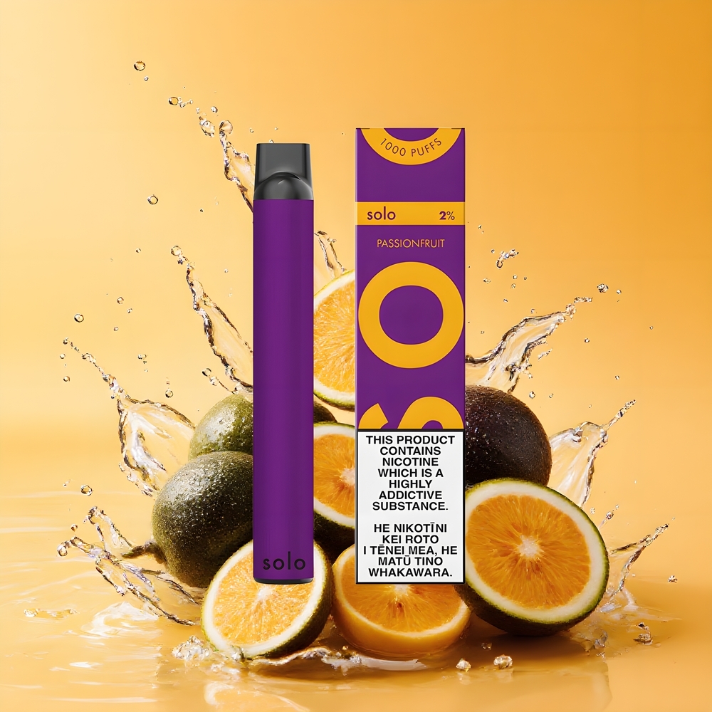 Solo 1000 Puffs Elszívható Vape Málna Nagykereskedés Magyarország