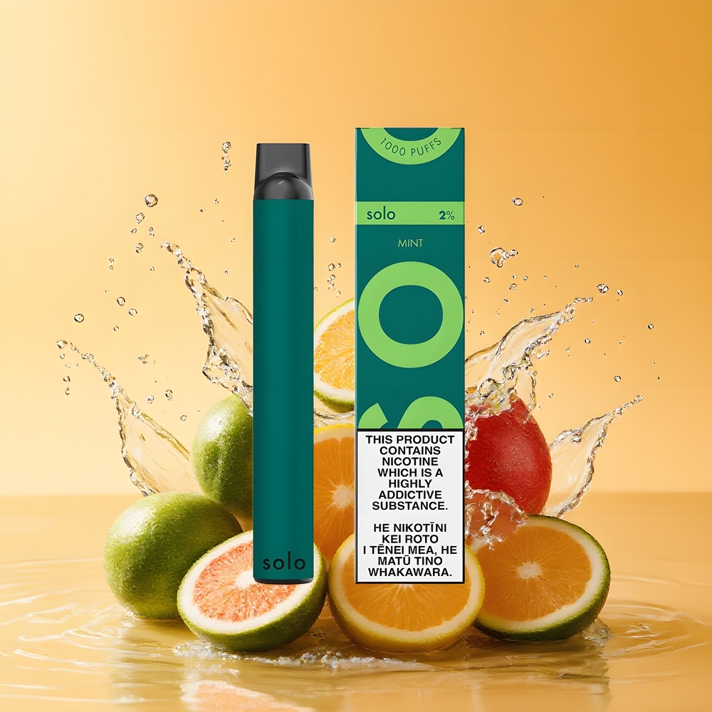 Solo 1000 Puffs Elszívható Vape Menta Nagykereskedés Magyarország Mesh Coil