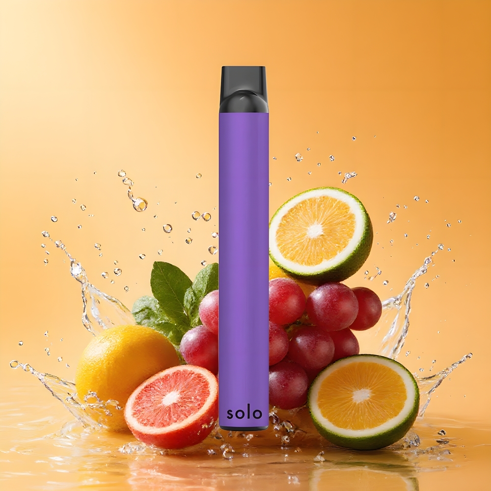 Solo 1000 Puffs Elszívható Vape Szőlő Menta Nagykereskedés Magyarország