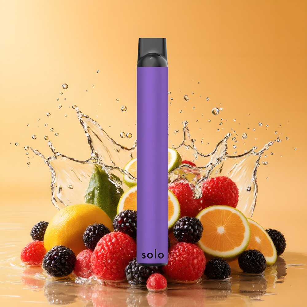 Solo 1000 Puffs Mesh Nagykereskedés Magyarország Eledobozos Vape Feketeribizli