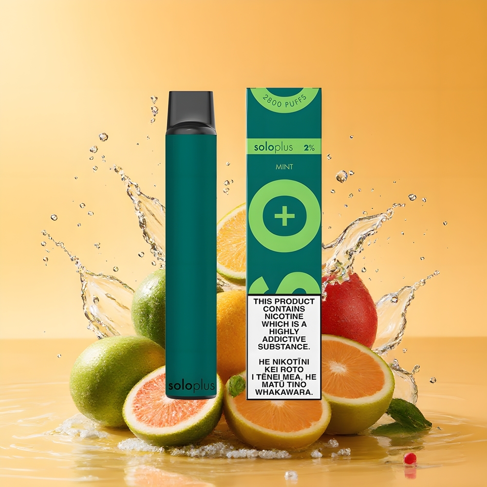 Solo Plus 2800 Puff Egyszerhasználatos Vape Menta Nagykereskedés Magyarország 950mAh