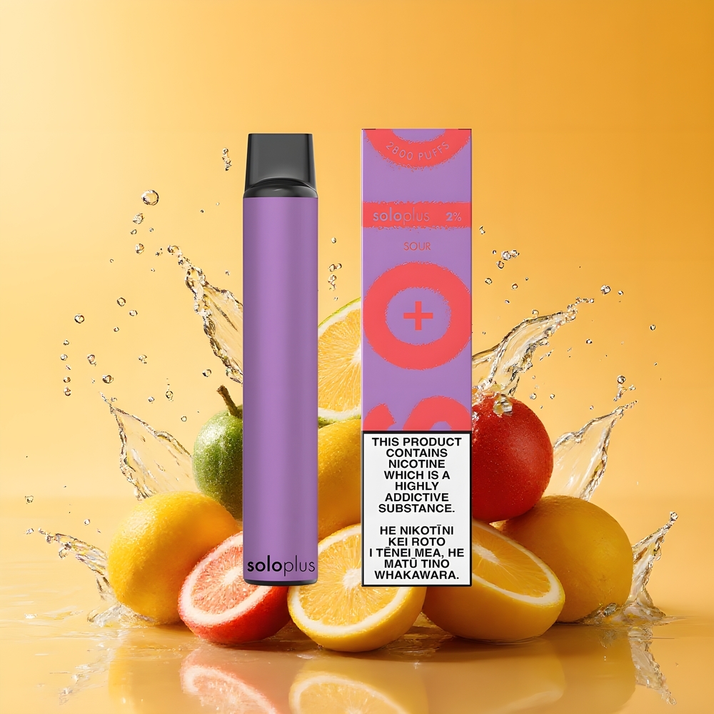 Solo Plus 2800 Puffs Nagykereskedés Magyarország 6.5ml Sour Eldobható vape