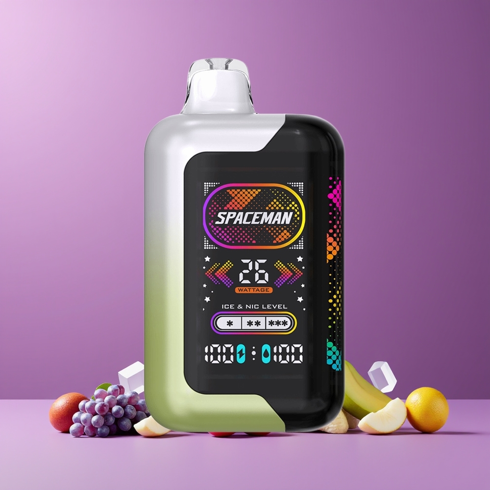 SPACEMAN SP40000 20ml Fehér Szőlő Jég Nagykereskedés Magyarország