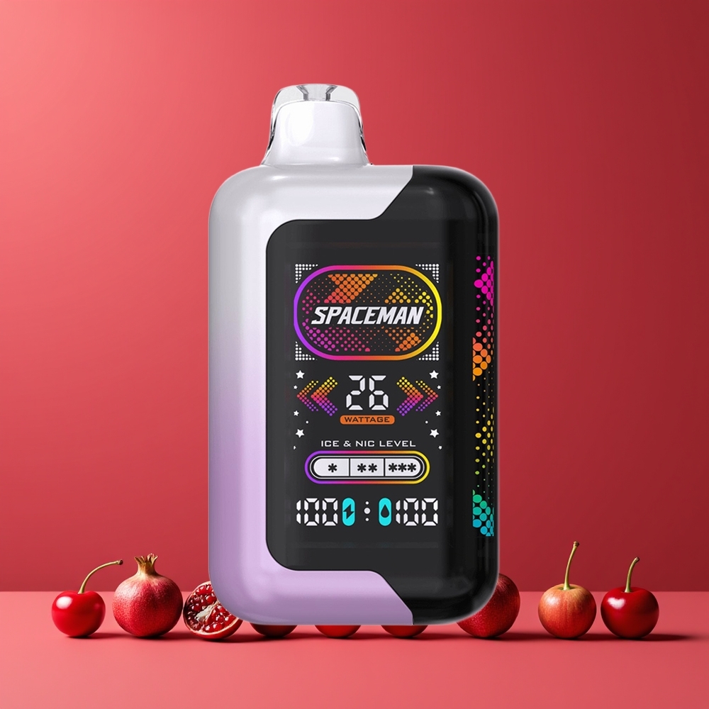 SPACEMAN SP40000 Eldobható Vape Cseresznye Gránátalma 20ml Nagykereskedés Magyarország